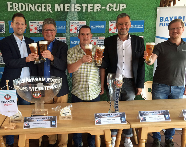 Gruppenauslosung ERDINGER Meister-Cup Gruppenauslosung ERDINGER Meister-Cup